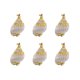 thumbnail image 1 of EeaseMX piezas de accesorios de joyería DIY hechos a mano, colgantes de concha de caracola natural, colgantes creativos de concha para hacer aretes y pulseras, talla M, 1 of 7