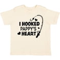 thumbnail image 3 of Inktastic I Hooked Pappy's Heart with Fishing Rod Boys or Girls Toddler T-Shirt, 3 of 5