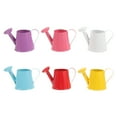 thumbnail image 6 of Monyance Fairy Garden Watering Cans Small Plant Pots Indoor 6pcs Mini Metal Watering Can(3.15X1.97X1.77Inches), 6 of 11