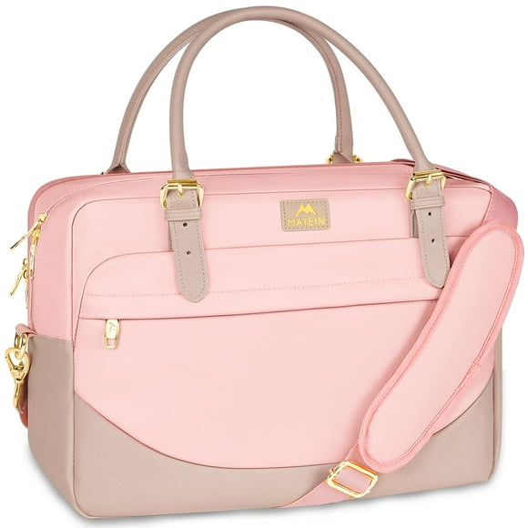 Funda para portátil MATEIN, grande, impermeable, 17 pulgadas, para mujer, rosa