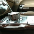 thumbnail image 3 of Car Aluminum Alloy Rotary Gear Shift Knob Cover Chrome for Range Rover L405, 3 of 6