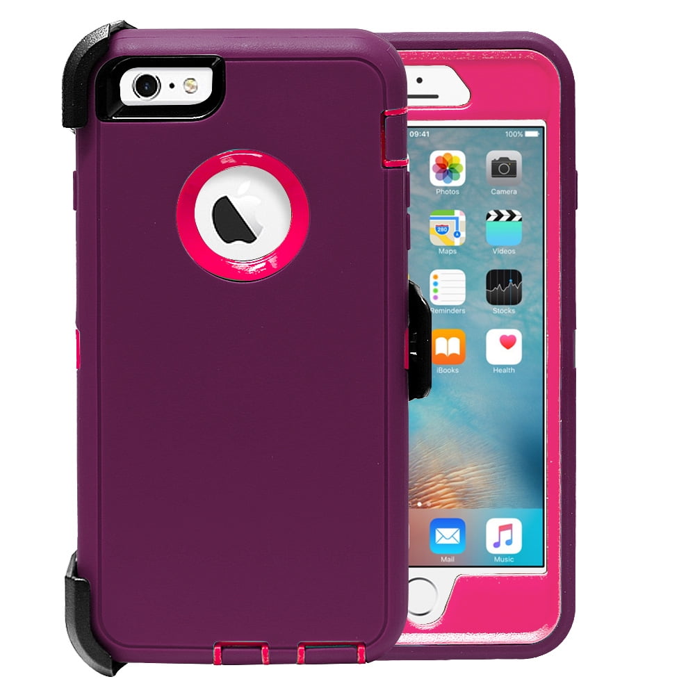 iPhone 6 Plus Case, [Full body] [Heavy Duty Protection] Shock Reduction