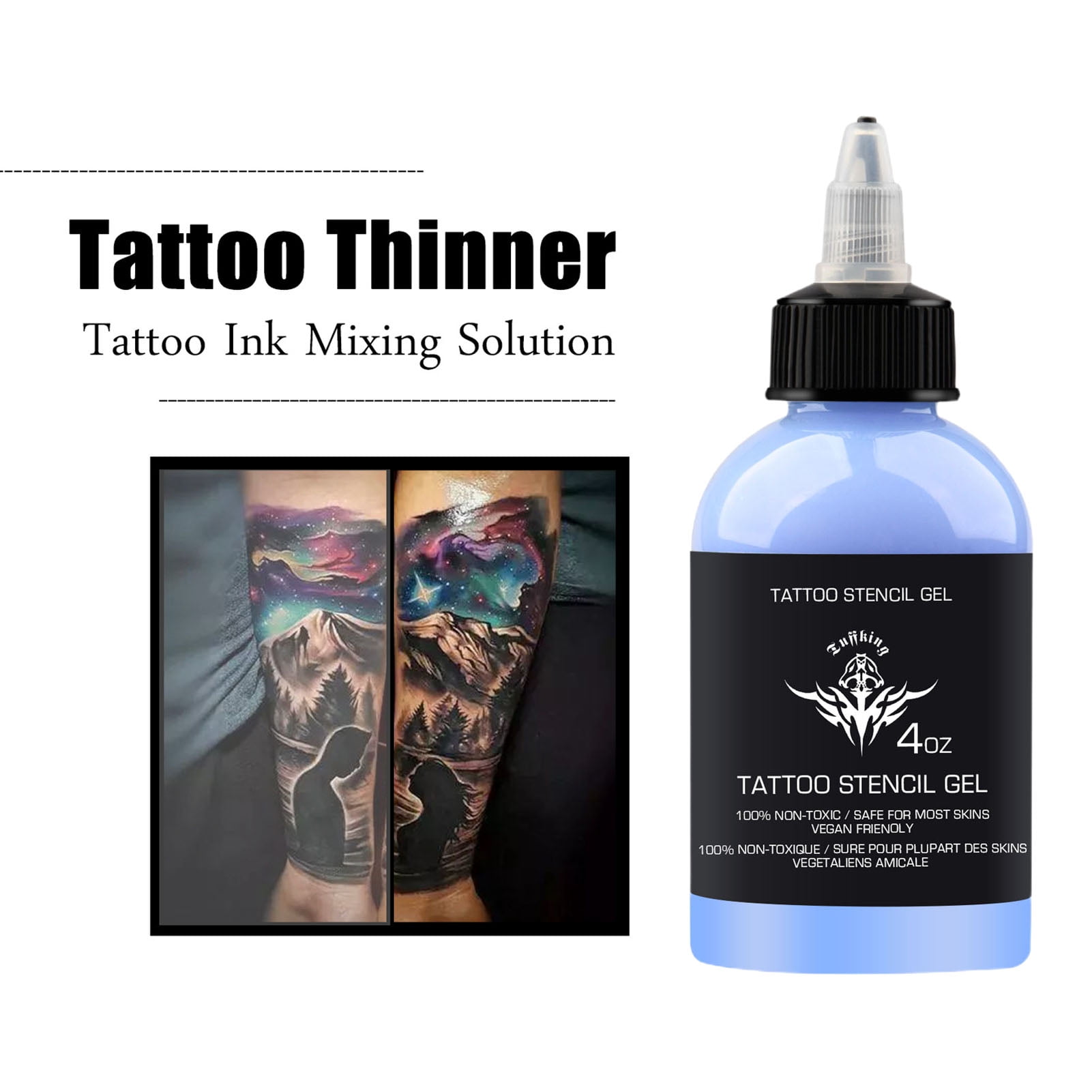 Professional 120ml Tattoo Application Solution 4oz Printing