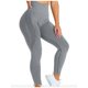 thumbnail image 1 of Gibobby Yoga pants mujer Pantalones de color de nieve sin costuras para mujer Pantalones de yoga sin costuras Jacquard Pantalones recortados de fitn(A,CH), 1 of 4