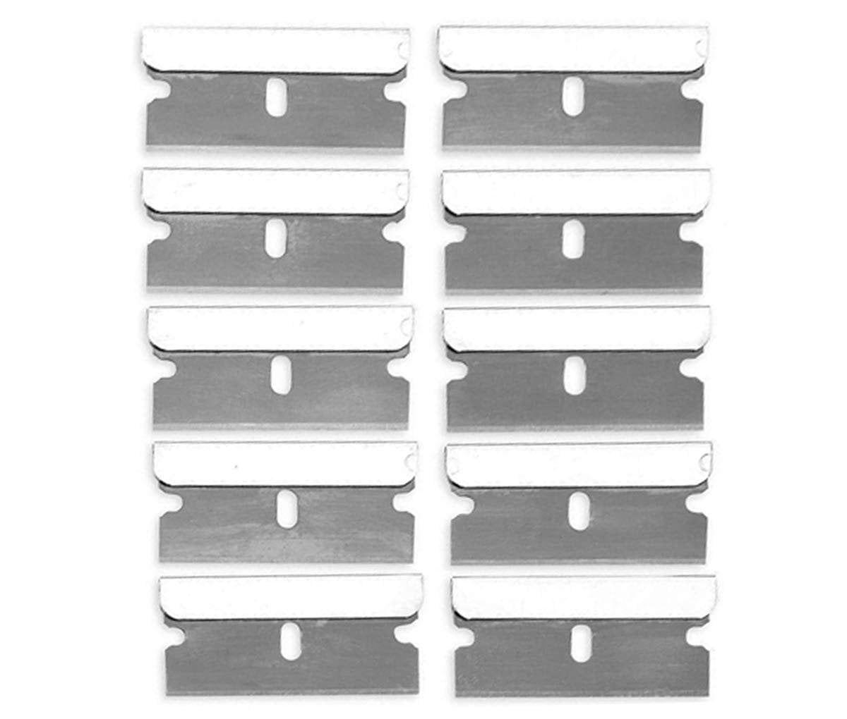 10 Pack Razor Blades Single Edge HighGrade Long Lasting Carbon Steel