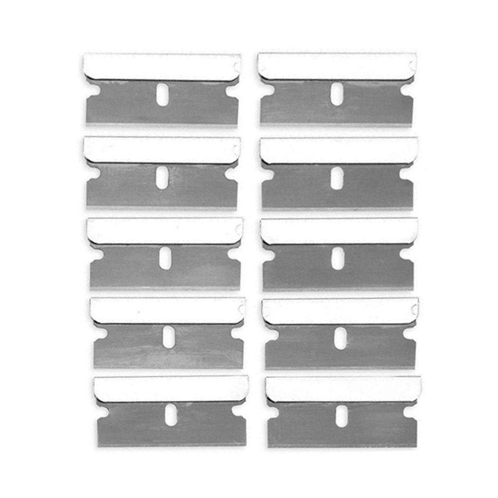 10 Pack Razor Blades Single Edge HighGrade Long Lasting Carbon Steel