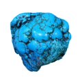 thumbnail image 1 of 1 Pierre Précieuse Turquoise Naturelle Bleue Cristal Turquoise Pierre en Vrac US B8T3, 1 of 9