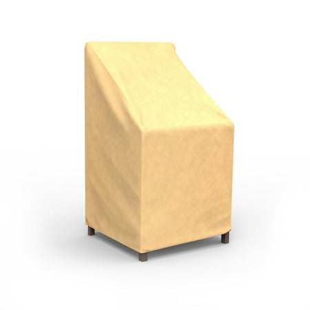 Budge All-Seasons Patio Stack of Chair Covers, Durable and Waterproof Outdoor Furniture Covers