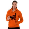 thumbnail image 3 of Vintage Halloween Scaredy Cat Cute Women Plus Size Hoodie Brisco Brands 2X, 3 of 5