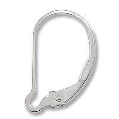 JewelrySupply Sterling Silver (925) Lever Back Earrings (1 Pair of Earrings)