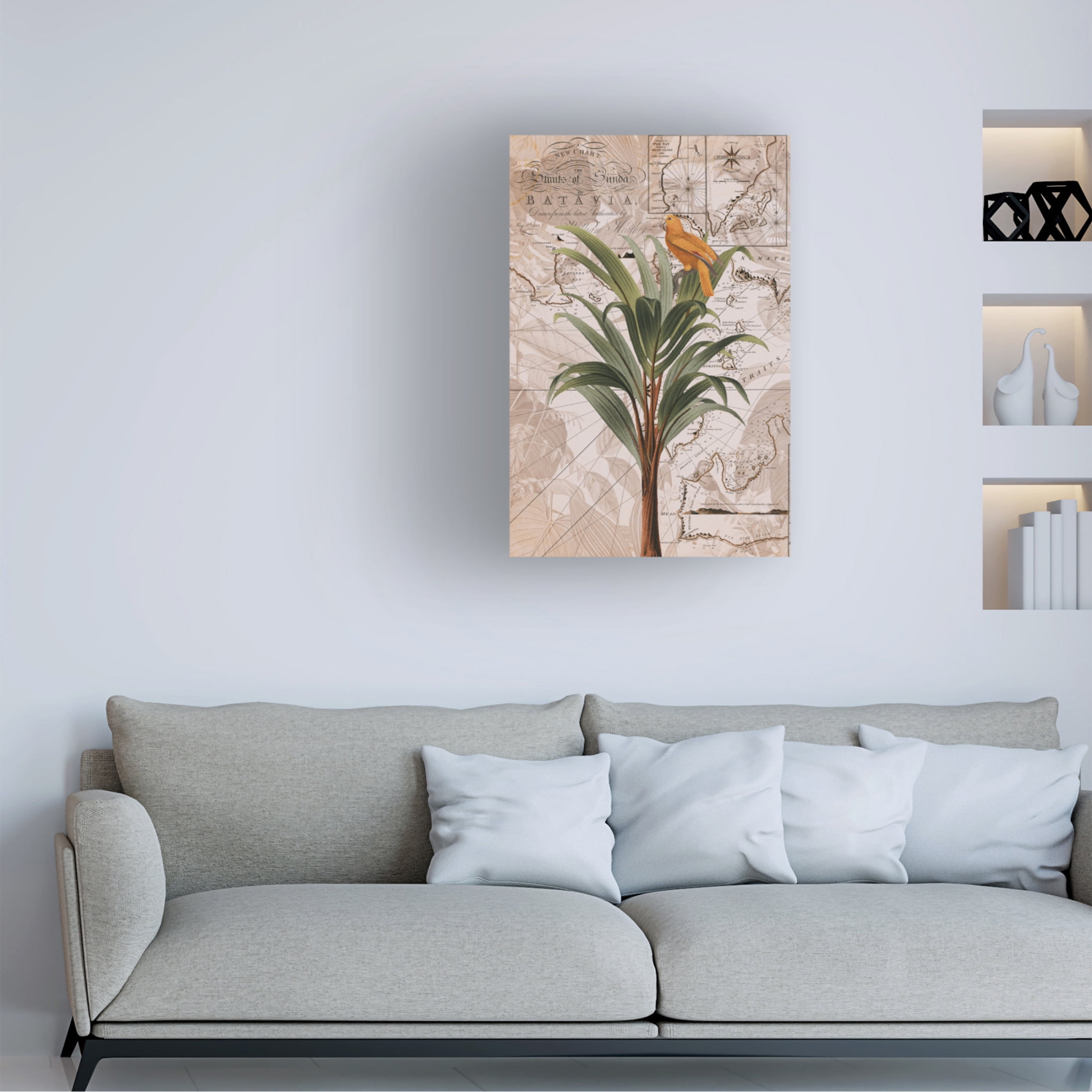 Trademark Fine Art Andrea Haase  Indonesia Jungle Paradise No2 Canvas Wall Art