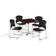 thumbnail image 5 of OFM PKG-BRK-054-0013 Breakroom Package Featuring 36 in. Square Flip Top Multi-Purpose Table with Four Multi-Use Stack Vinyl Seat & Back Chairs, 5 of 5