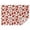 Red Strawberry Plants-1, variant on Strawberry Plants Fruit Daisy Pink Pattern Rectangle Tablecloth 60"x84",Waterproof Polyester Rectangle Table Cloth, Wipeable Spillproof Polyester Tablecloth for Dining, Camping, Indoor and Outdoor