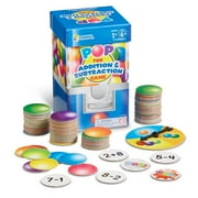 Learning Resources Pop For Addition & Subtraction Math Game Number Flash Cards Ages 6 and up