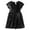 C#Black5250, variant on CAIVO Girl Dress Baby Toddlers Sequin Dress Kids Party Dress Bridesmaid Wedding Gown Comfort Child Daily Wear