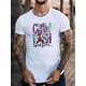 thumbnail image 1 of Craw Fish Print Men's Creative Top, Casual Short Sleeve Crew Neck T-shirt, Men's Clothing for Summer Outdoor, 1 of 8