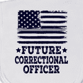 thumbnail image 3 of Inktastic Future Correctional Officer Baby Burp Cloth, 3 of 3