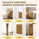 thumbnail image 4 of Juego de 3 Alfombrillas Antideslizantes de sisal para Gatos, 60 x 30 cm, con Cinta Adhesiva, Ideal para sofás, Muebles, Puertas y protección contra arañazos., 4 of 7