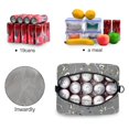 thumbnail image 4 of FORMRS Reusable Lunch Bag for Work School Leakproof Insulated Cooler with Adjustable Shoulder Strap, Gray Halloween Dancing, 4 of 6