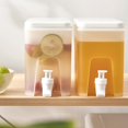 thumbnail image 2 of Jarra De Agua Con Grifo, Tetera De Agua Potable De Gran Capacidad, Tetera De Frutas, Cubo De Agua Fría De Verano, Tetera Fría Para Fiesta Familiar Monstrate FN006096-00, 2 of 6
