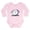 Petal Pink, variant on CafePress - Kiniart Dust Bunny Long Sleeve Infant Bodysuit - Long Sleeve Cotton Baby Bodysuit