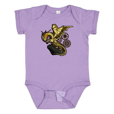 

Inktastic Steampunk Dragon Gift Baby Boy or Baby Girl Bodysuit