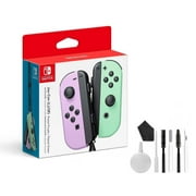 Joy-Con (L)/(R) - Pastel Purple/Pastel Green with BOLT AXTION Bundle