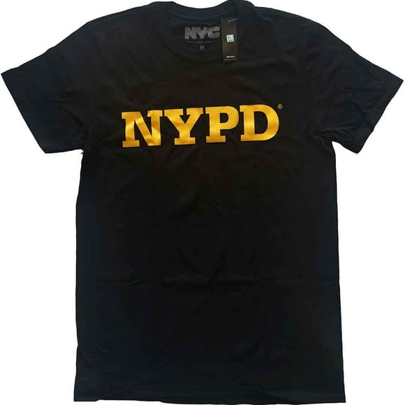 New York City Unisex T-Shirt NYPD Text Logo
