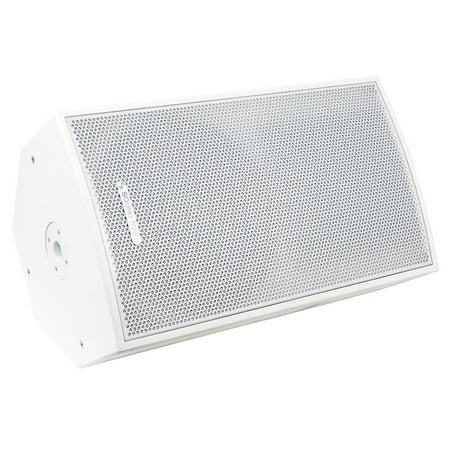 Sound Town CARME Series 15" 2-Way Professional Loudspeaker, White (CARME-115WV2)