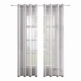 thumbnail image 1 of Coofit Sheer Curtain Solid Color All-match Translucent Window Gauze Window Panel, 1 of 10