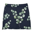 thumbnail image 6 of Eucalyptus Leaf Pattern Print Women's Shorts Non-Slip Single Pocket A-line Trouser Skirt Summer Shorts Casual Shorts for Women, 6 of 7