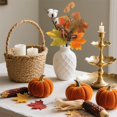 thumbnail image 2 of Fall Leaf Garland Fall themed Fruit Simulation Pumpkins Mix and Match with Sunflower, Maple Leafand Berry Designs for Flower Garlands and Tabletops Flower Garlands for Decoration, 2 of 6