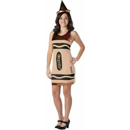 Crayola Bronze Tank Costume Dress Teen