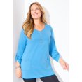 thumbnail image 2 of Catherines Women's Plus Size Suprema Patch Pocket Tunic, 2 of 4
