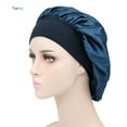 thumbnail image 6 of Yoyauz Double Layered Two Tone Satin Silk Hair Cap, Suitable For Sleeping Women, Reversible Women's Sleep Cap, Curly Braided Broadband Sleep Cap, 6 of 6