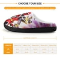 thumbnail image 2 of Kids Power Rangers Slippers Boys Girls Non-Slip Fuzzy House Slippers Warm Soft Plush Winter House Shoes Slip-On Shoes, 2 of 7