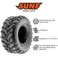thumbnail image 2 of SunF ATV/UTV All Terrain Mud Quad Mini Bike Tire 22x10-10 22x10x10 6 PR Tubeless A028 (Single), 2 of 9