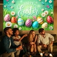 thumbnail image 1 of QTOCIO Easter Decorations, Easter Backdrops Holiday Party Decorations Banners Photo Shoots Scene Set Up, 1 of 6