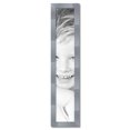 thumbnail image 2 of ArtToFrames 8" x 46" Light Silver Picture Frame, 8x46 inch Silver Wood Poster Frame (WOM-4827), 2 of 7