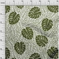 thumbnail image 3 of oneOone Polyester Spandex Olive Green Fabric Tropical Diy Clothing Quilting Fabric Print Fabric By Yard 56 Inch Wide, 3 of 4