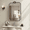 Silver, variant on Jableast 16x24in Vintage Rectangle Medicine Cabinet with Mirror, Wall Mounted Bathroom Storage, Recessed/Surface Mount, Baroque Retro Design, Black Beaded Border, Easy Install Vanity Cabinet