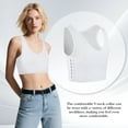 thumbnail image 2 of Chest Binder for V Neck Hook Elastic Band Binder Breast Binder Tank Top, 2 of 7