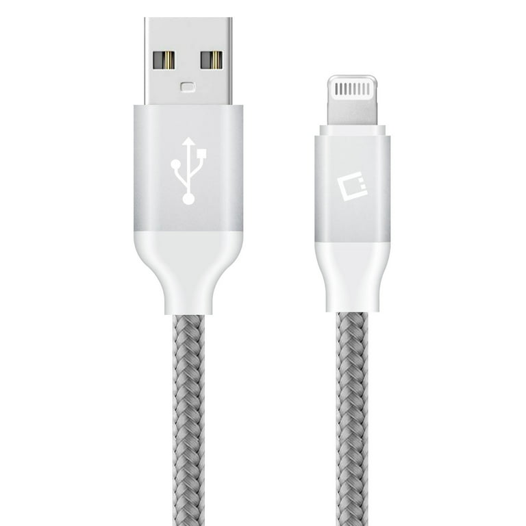10 ft White 8-pin Lightning to USB Cable - Lightning Cables, Cables