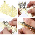 thumbnail image 3 of Adorno navideño Foohvr de cobre 3D colgante diseño estrella y árbol de Navidad, 3 of 5