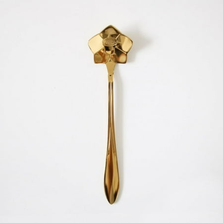 

Topumt Flower Spoon Coffee Teaspoon Set Stainless Steel Creative Sugar Spoon Tea Spoon Stir Bar Spoon Stirring Spoon
