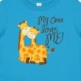 thumbnail image 4 of Inktastic My Oma Loves Me Boys or Girls Baby T-Shirt, 4 of 5