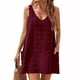 thumbnail image 1 of Puntoco Vestidos Mujer Verano Vestido De Tirantes De Verano Vestido De Playa De La Costa V Corbata Bolsillo Falda De Bola De Felpa, 1 of 7
