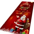 thumbnail image 2 of Apmemiss Clearance Merry Christmas Snowflake Entrance Door Mat, Happy New Year Low Profile Tradition Christmas Decor Welcome Doormat, Non-Slip Carpet Rugs Floor Mat Decorative, 2 of 3