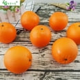 thumbnail image 2 of 6 piezas naranjas artificiales frutas de espuma realistas accesorios de fotografía para la cocina de la tienda, 2 of 4