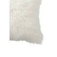 thumbnail image 2 of Luxe Belton Faux Sheepskin Pillow 2-Pack Off-White 18x18 Inches Decor Cushion, 2 of 5
